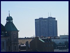 Malmö skyline from the Central station's garage 08 - Kronprinsen